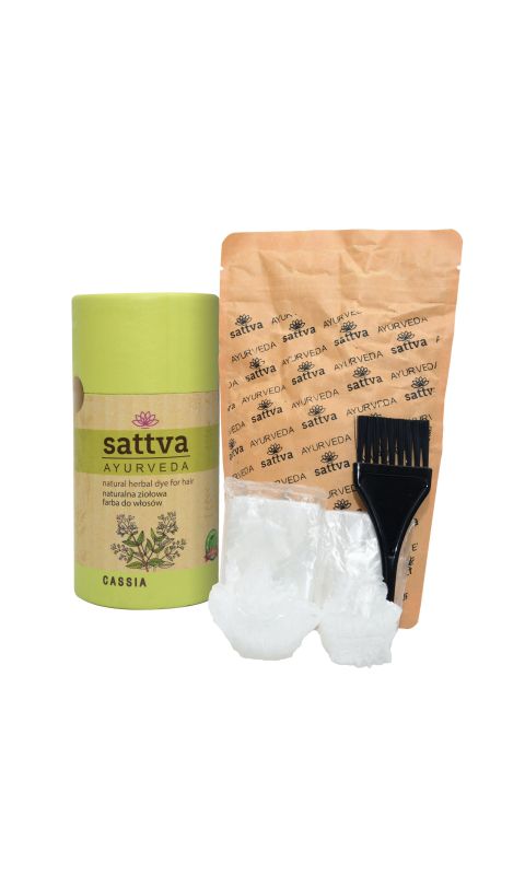 Roślinna Henna do włosów - Cassia - 150g - Sattva