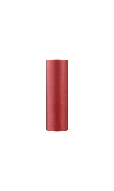 Satyna gładka, czerwony, 0,16 x 9m (1 szt. / 9 mb.)