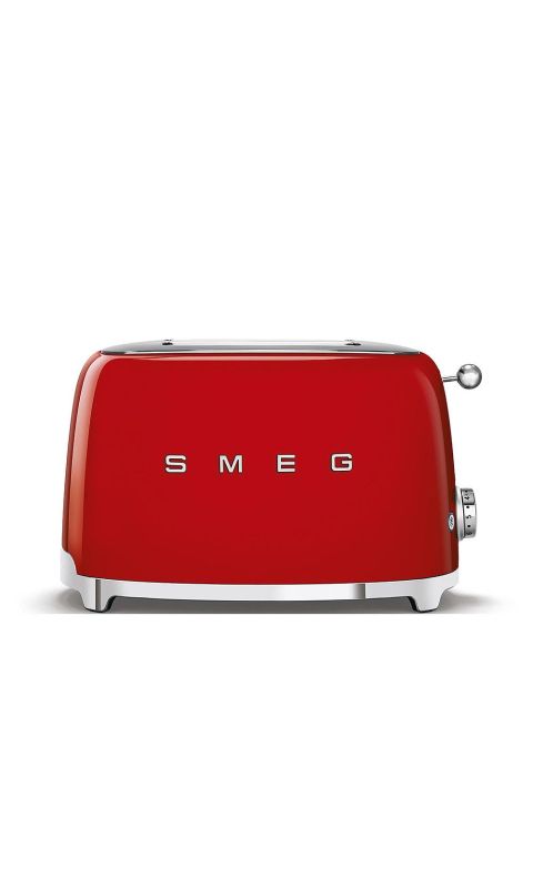 Toster na 2 kromki (czerwony) 50's Style SMEG