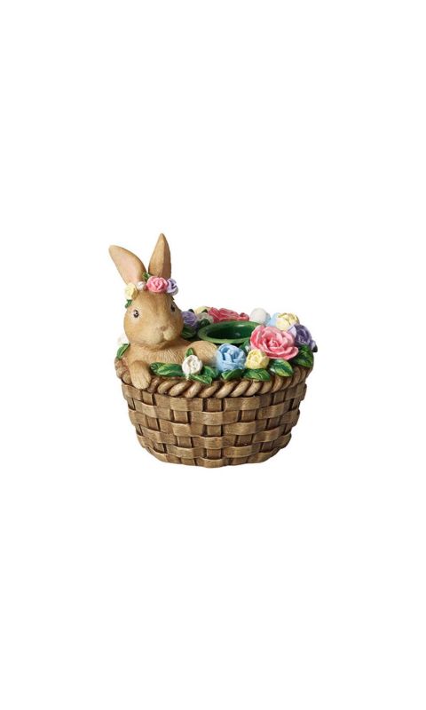 Świecznik królik w koszyku Spring Fantasy Villeroy & Boch