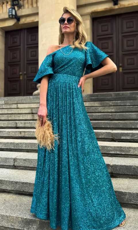 Sukienka CARMEN turquoise