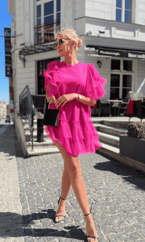 Sukienka LAMA pink