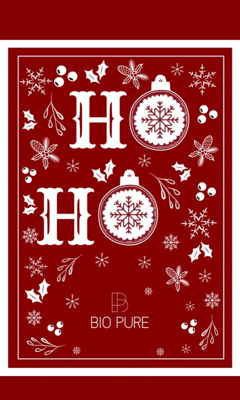 Kartka na Życzenia Świąteczna - Ho Ho Ho