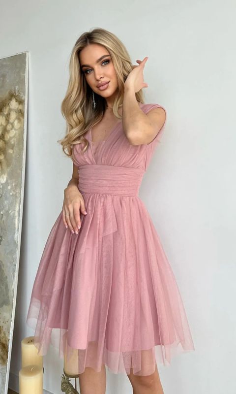 Sukienka Model 270-20 Dirty Pink - Bicotone 38