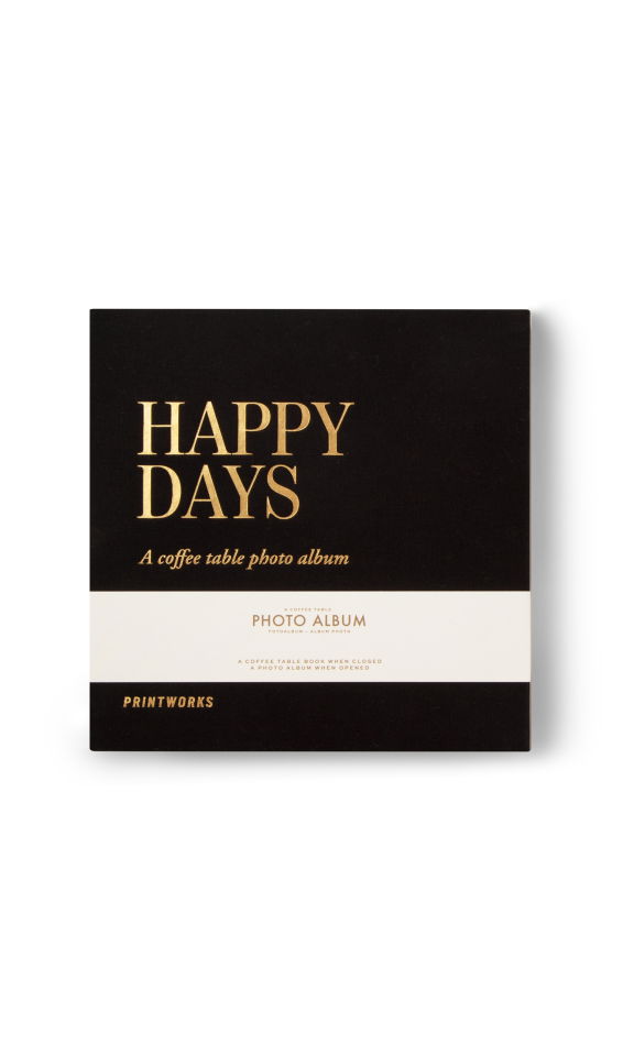 Fotoalbum Happy Days Black Fotoalbum Happy Days Black
