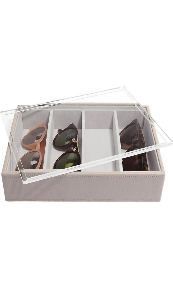 Organizer na akcesoria + pokrywka (taupe) Classic Stackers Organizer na akcesoria + pokrywka (taupe) Classic Stackers