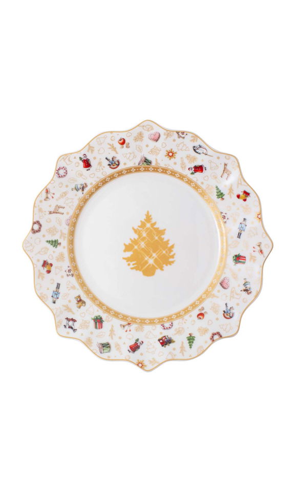 Talerz śniadaniowy (biało-złoty) Anniversary Edition 2020 Toy's Delight Villeroy & Boch Talerz śniadaniowy (biało-złoty) Anniversary Edition 2020 Toy's Delight Villeroy & Boch