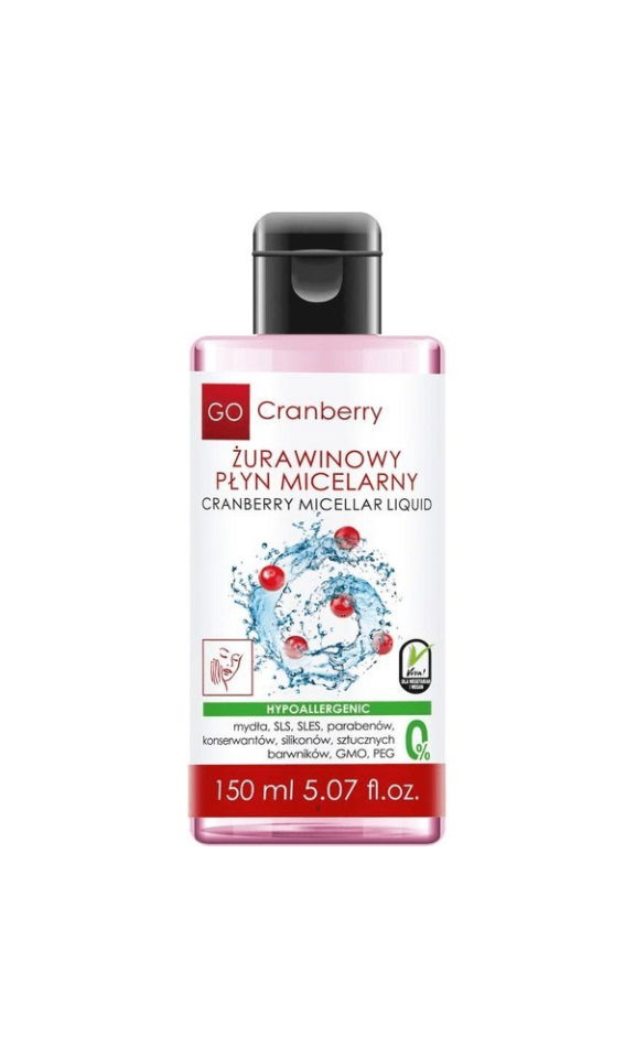 Żurawinowy płyn micelarny, 150 ml GoCranberry