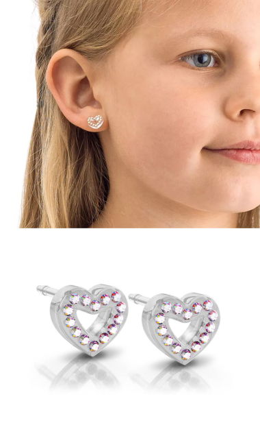 Brilliance Heart Hollow Rainbow 10 mm SFJ