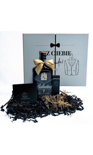 Wedding Box prośba o świadkowanie Ballantines