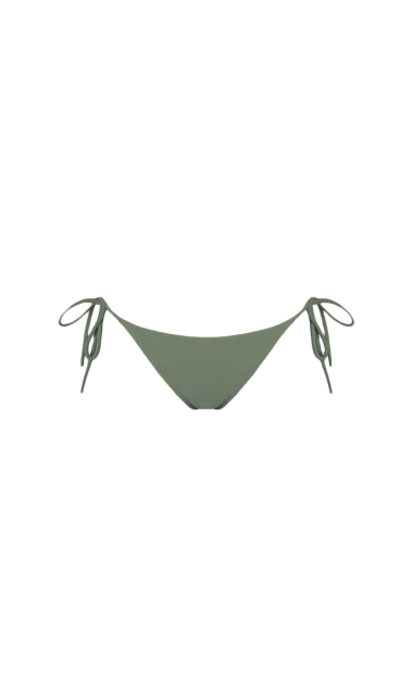 Kostium kąpielowy Acaia - zielony wiązany dół