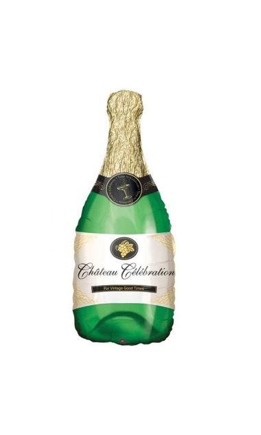 Balon foliowy szampan, 104x49 cm