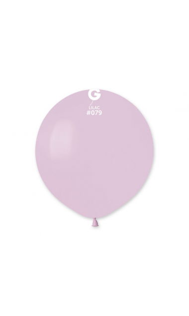 Balon pastelowy fioletowy liliowy, 48 cm