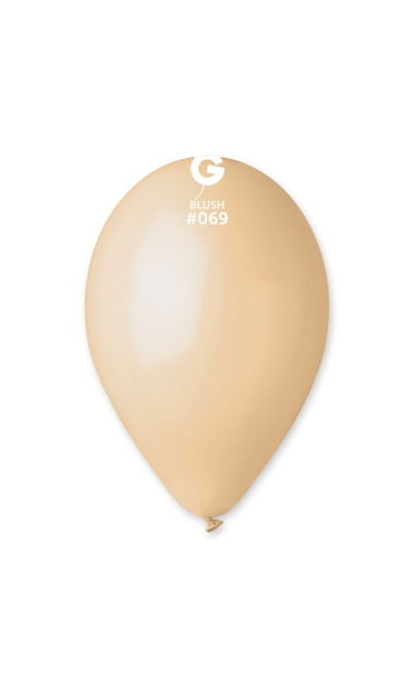 Balony pastelowe cieliste, 30 cm 3 szt.