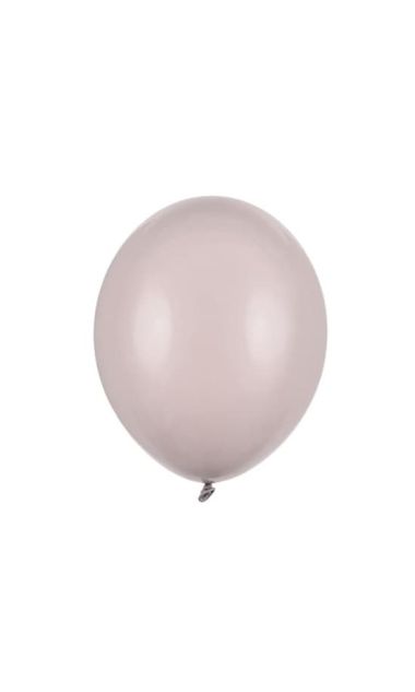 Balony pastelowe ciepły szary strong, 27 cm 3 szt.