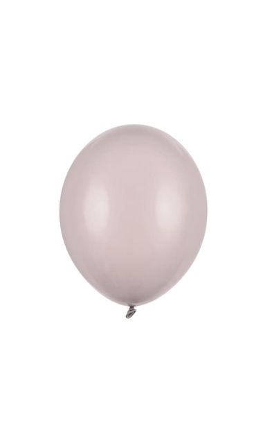 Balony pastelowe ciepły szary strong, 30 cm 3 szt.