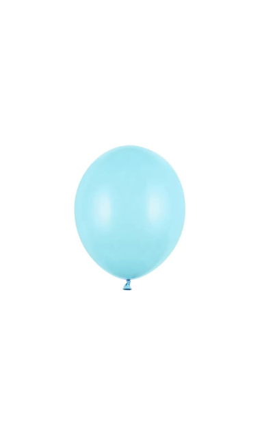 Balony pastelowe niebieskie jasne strong, 27 cm 3 szt.