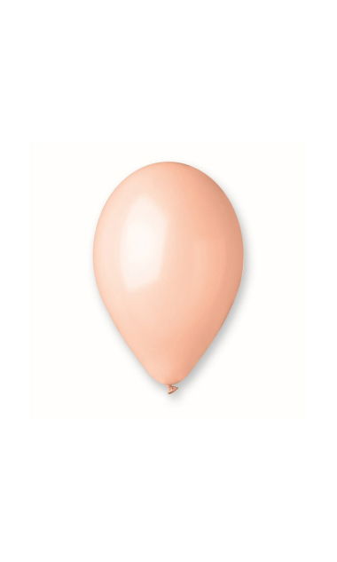 Balony pastelowe pomarańczowe łososiowe, 30 cm 3 szt.