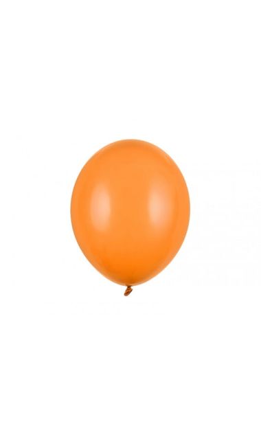 Balony pastelowe pomarańczowe strong, 30 cm 10 szt.
