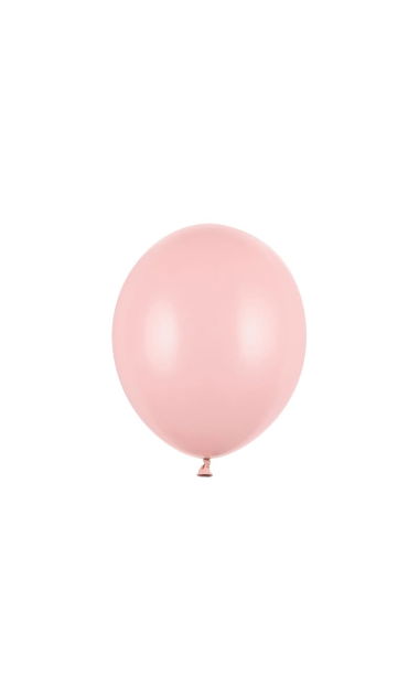 Balony pastelowe różowy jasny strong, 30 cm 10 szt.