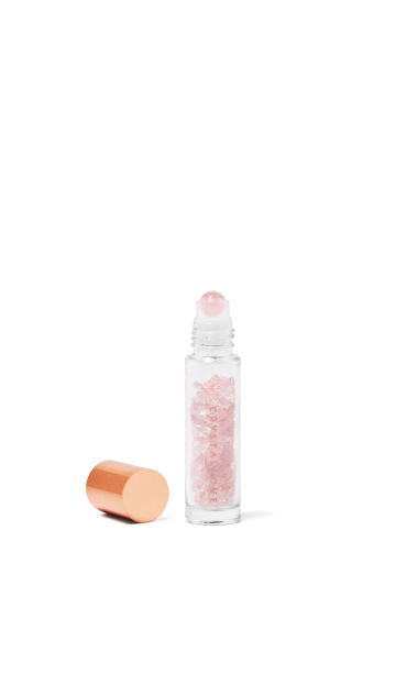 CRYSTALLOVE Buteleczka z kryształami na olejek 10ml - kwarc różowy