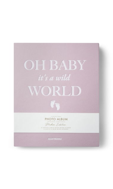 Fotoalbum Baby Its a Wild World różowy