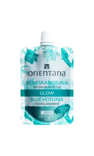 Naturalna maseczka Glow - Niebieska Hotunia, 30 ml Orientana