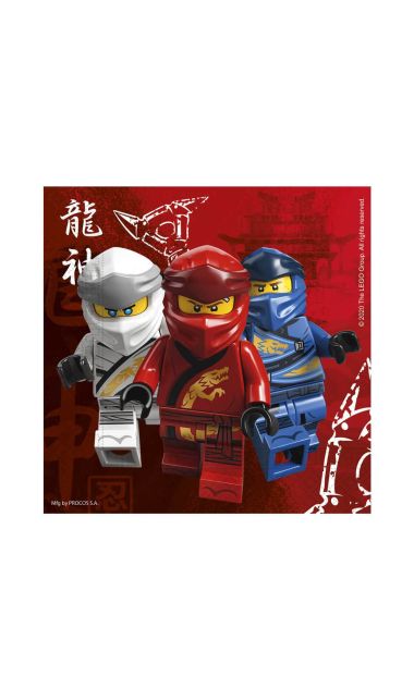 Serwetki papierowe Lego Ninjago