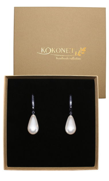 Srebrne kolczyki minimalistyczne eleganckie pozłacane na prezent okazję ślub