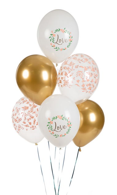 Zestaw Balonów Love