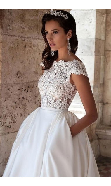 KIRA ivory wedding dress