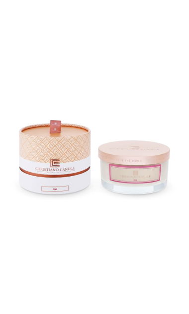 Świeca sojowa zapachowa Pink 285 g
