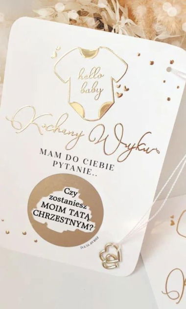ZDRAPKA pytanie do Chrzestnego Hello Baby