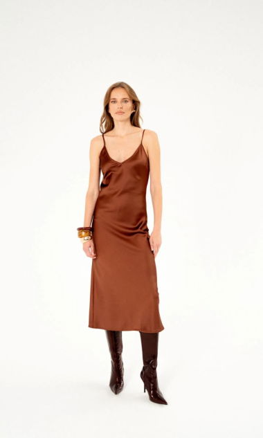 SUKIENKA TIRANA BROWN