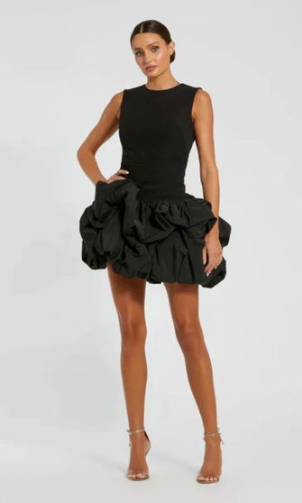 Little Black PUFF Dress 
