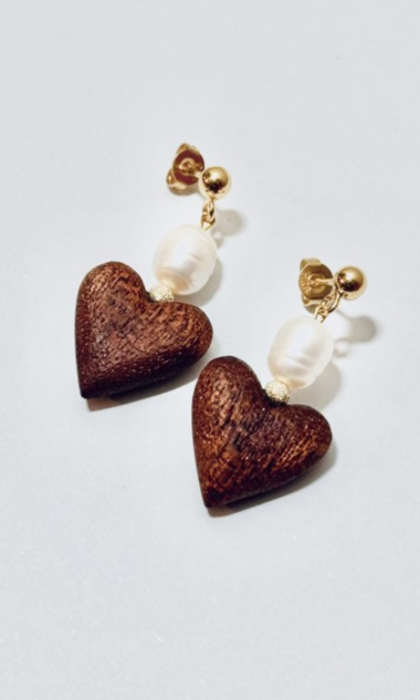 Kolczyki Pearl Love