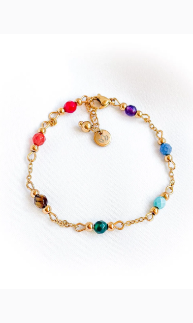 Bransoletka 7 Czakr Precious Czakry Gold