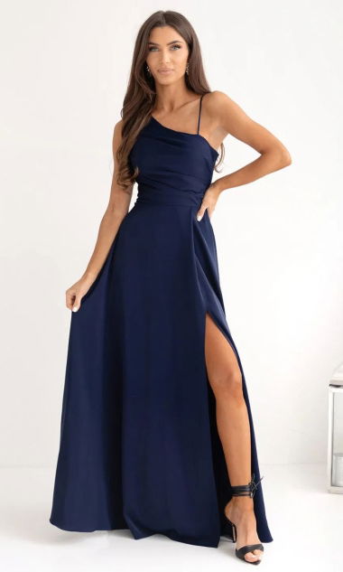 Sukienka Maxi MONAKO 1420 Granatowy 36