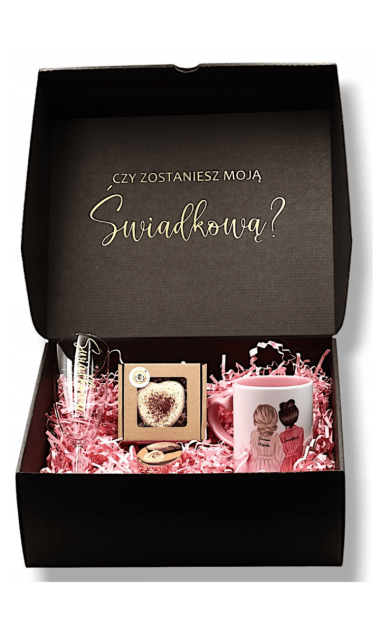 Pudełko BOX czy zostaniesz Świadkową personal