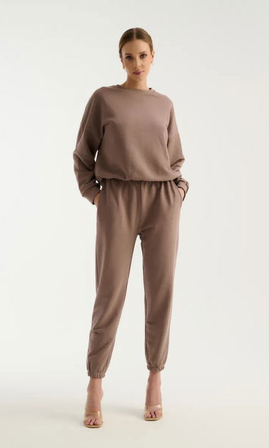 Spodnie Dresowe Teddy Choco XS/S
