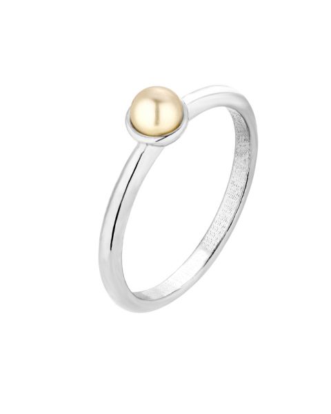 Srebrny pierścionek z perłą Preciosa 2