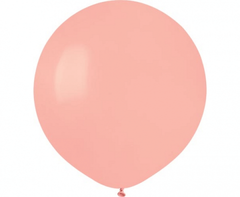 Balon pastelowy pudrowy różowy, 48 cm