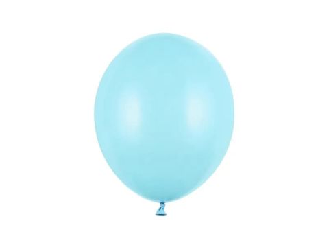 Balony pastelowe niebieskie jasne strong, 27 cm 3 szt.