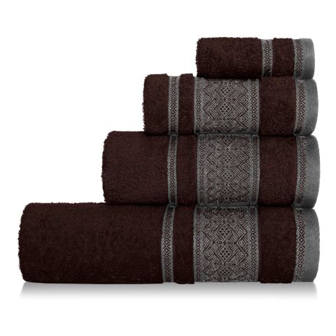 Brązowy Ręcznik 100x150 PANAMA 100% bawełna