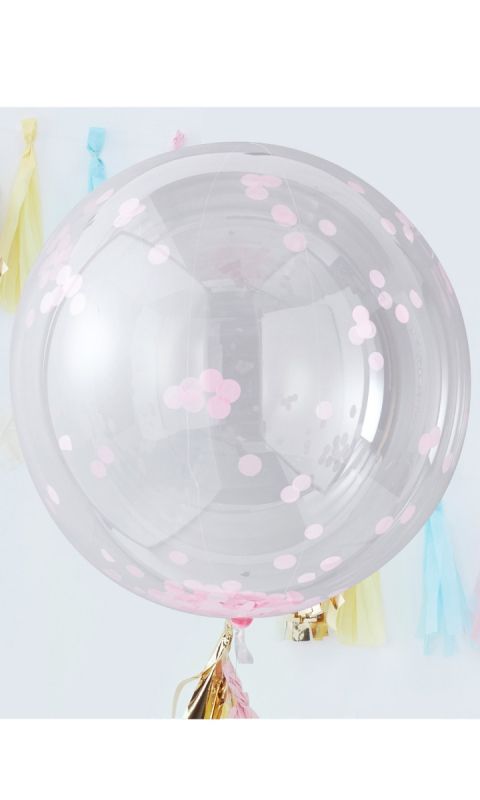 Balony Gigant Pink Confetti