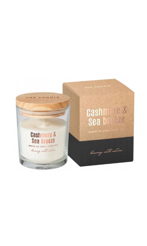 Sojowa świeca zapachowa Cashmere & Sea Breeze