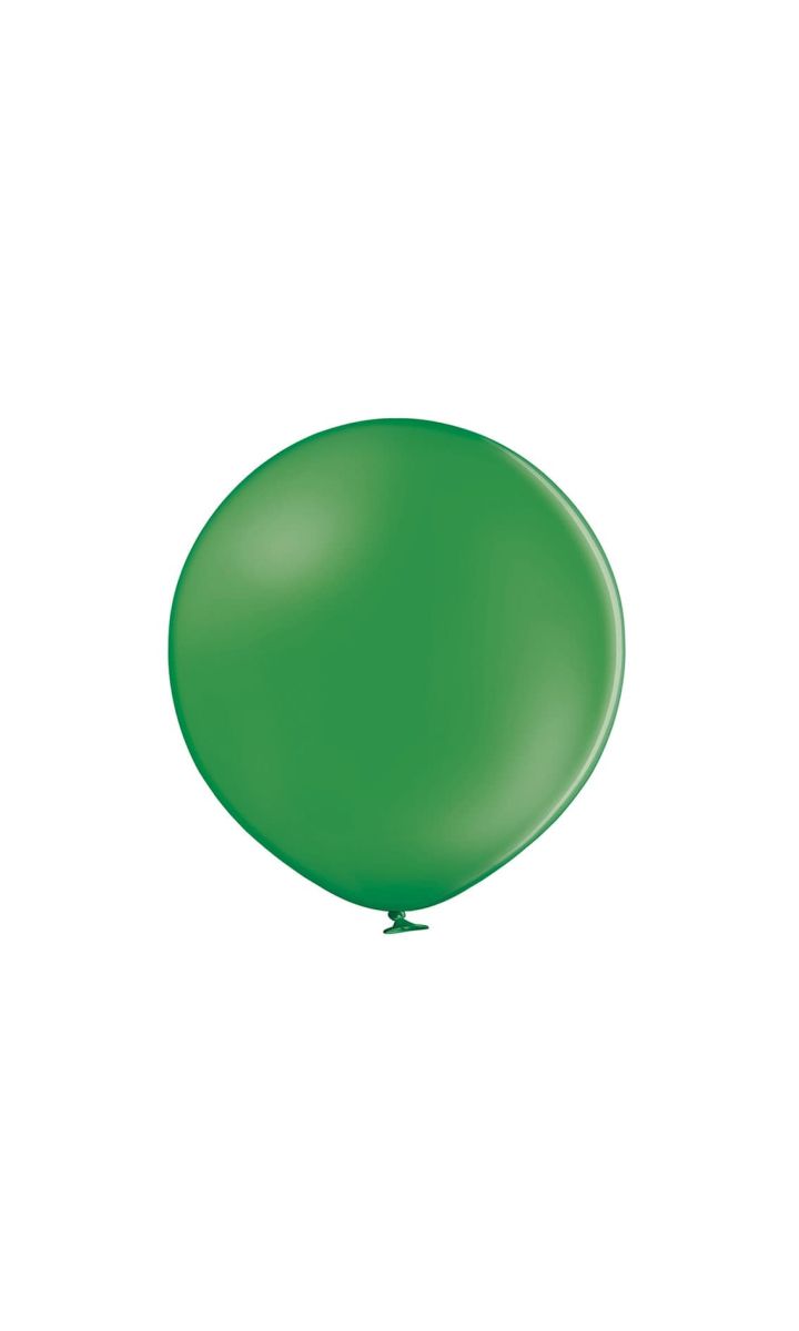 Balon lateksowy zielony leśny szmaragdowy, 60 cm