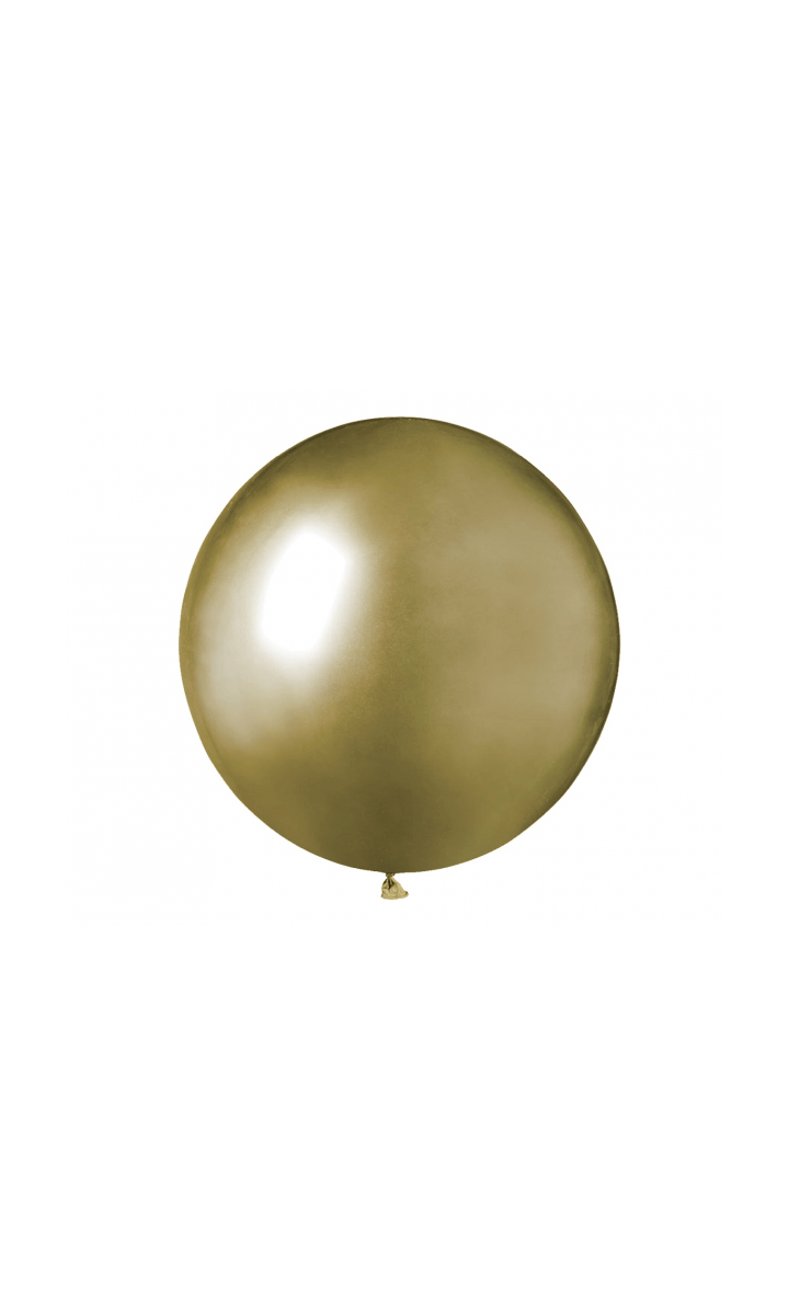 Balon złoty shiny, 48 cm