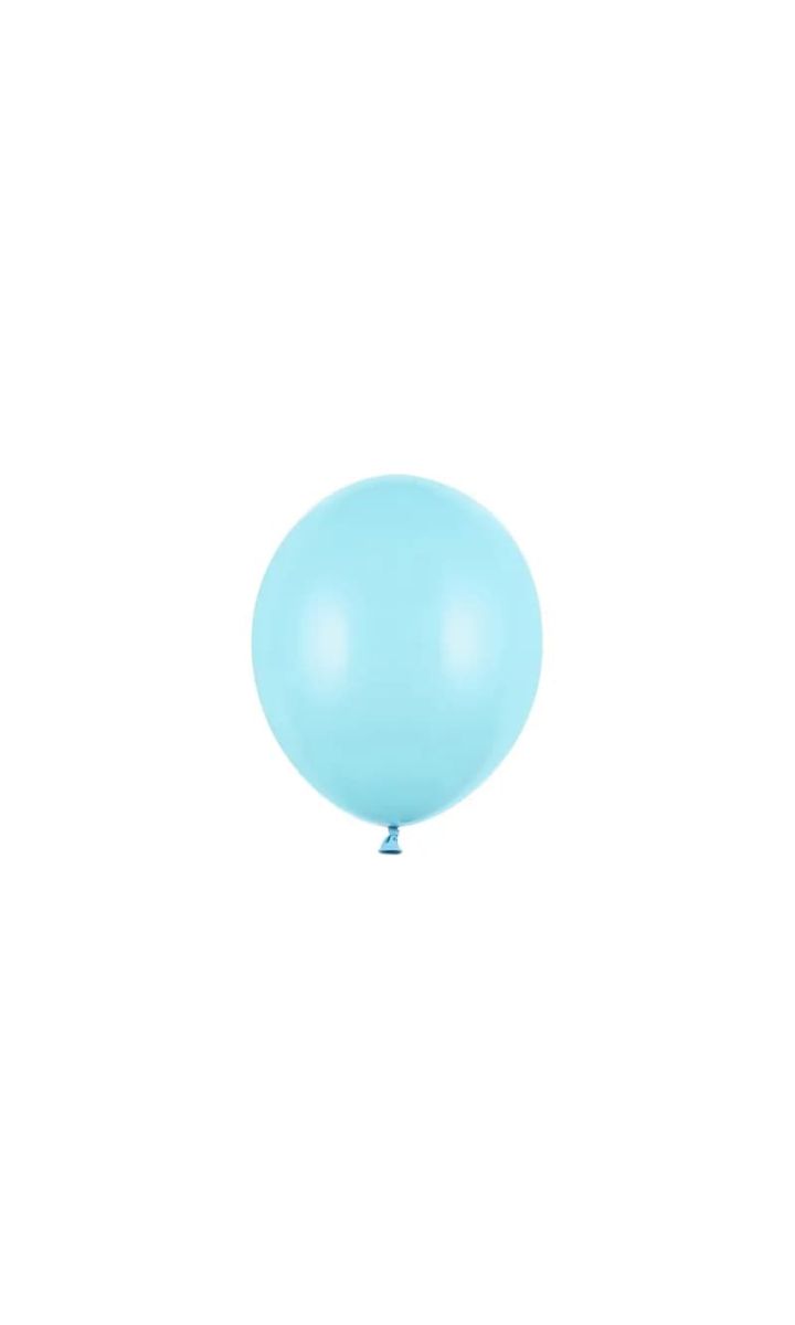 Balony pastelowe niebieskie jasne strong, 12 cm 3 szt.