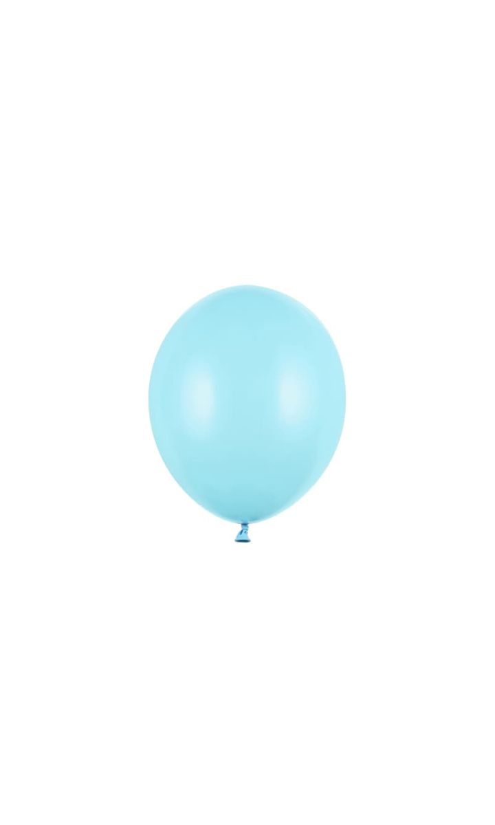 Balony pastelowe niebieskie jasne strong, 23 cm 3 szt.